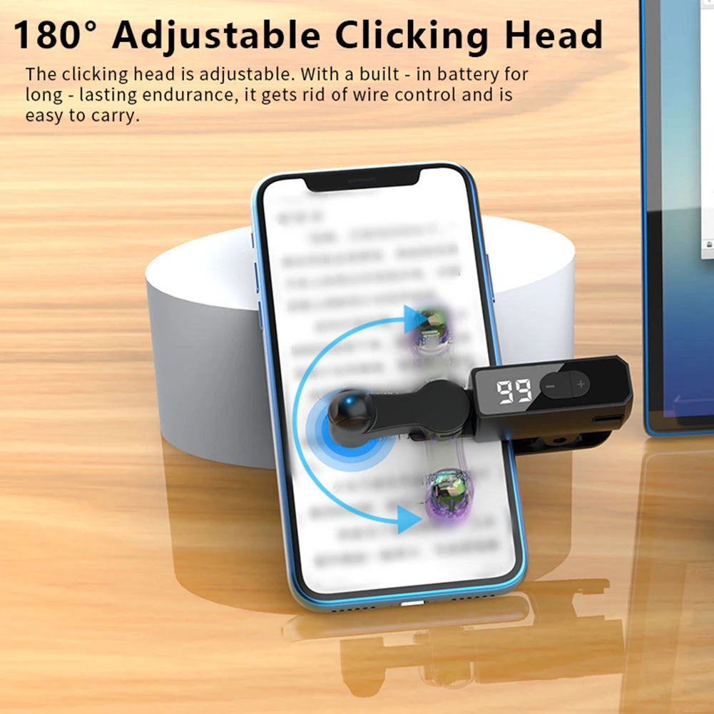Screen Auto Clicker For Smart Phone Apps Video Live Streaming Gadget Smartphone Game Screen Touch Tripods Screen Tapper Device