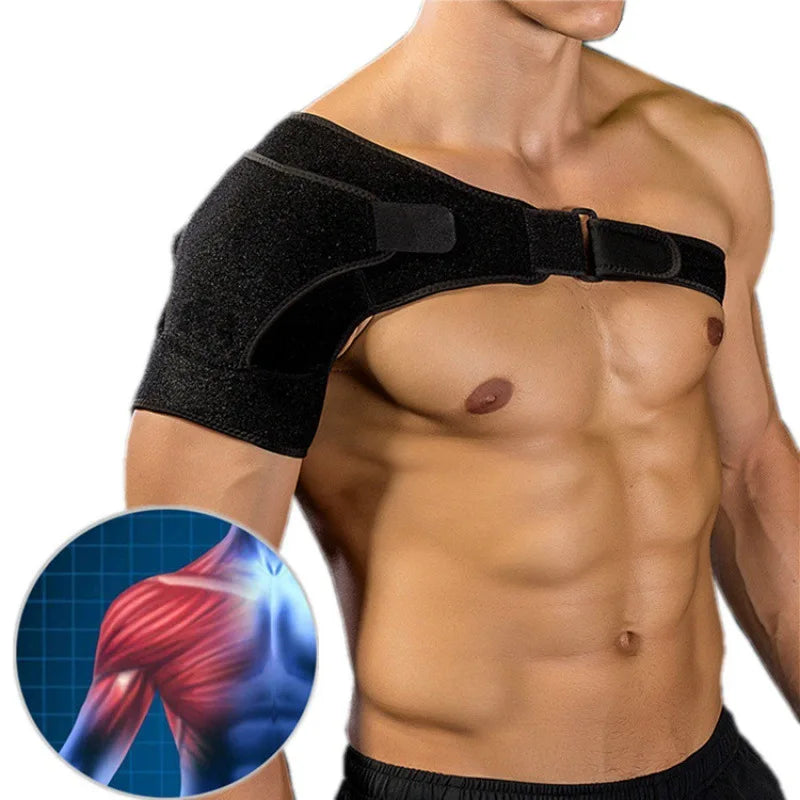 1/2PCS Shoulder Brace with Pressure Pad, Suitable for Both Men and Women, Adjustable Shoulder Brace for Left and Right Protect