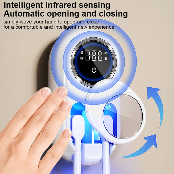 Portable UV Toothbrush Sanitizer